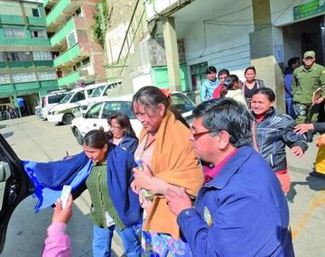 La exdirigente de la Cidob fue encarcelada en el penal de Miraflores en diciembre de 2015.