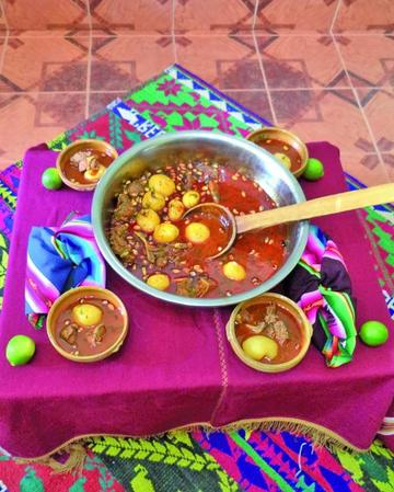 El producto de la gastronomía que se prepara en Cantumarca.
