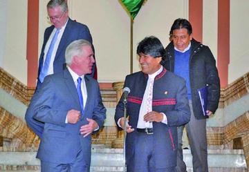 El Gobierno descarta encuentro entre Evo Morales y Peter Brenann