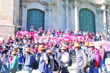 Trabajadores anuncian presión constante por proyecto de agua