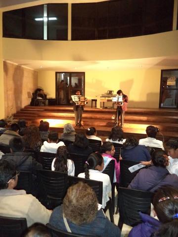 Estudiantes del Eduardo Caba hacen exposición