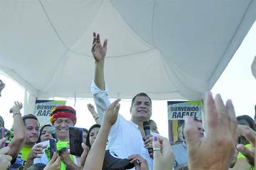 Correa advierte contrarrevolución dentro el oficialismo en Ecuador