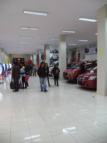 El sector automotor estuvo muy visitado.