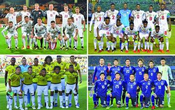 Las selecciones
