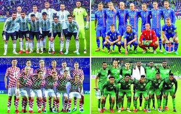 Las selecciones