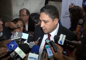 El titular del Ministerio de Justicia y Transparencia Institucional, Héctor Arce Zaconeta.