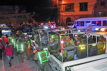 Los uniformados serán desplazados a los lugares con mayor concentración de gente.