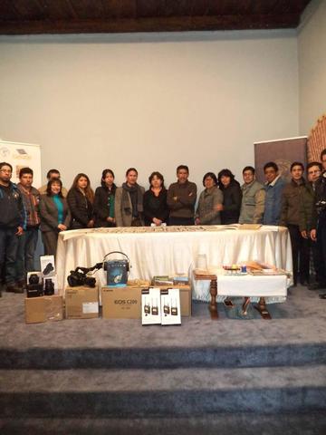 El equipo de trabajo del centro museológico