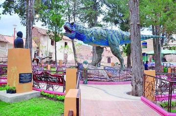 El centro de la población de Toro Toro.