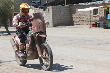 Daniel Nosiglia a su llegada a Uyuni.