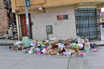 Paro impide en recojo de basura en la ciudad