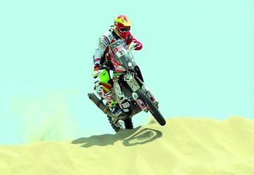 El piloto llegó en la etapa en el puesto 19.