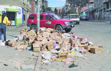 Cejas: es una vergüenza que Potosí esté lleno de basura