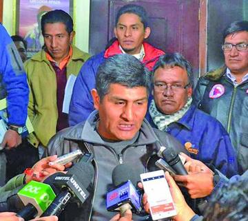 Guido Mitma afirma que no debe existir más el Conade