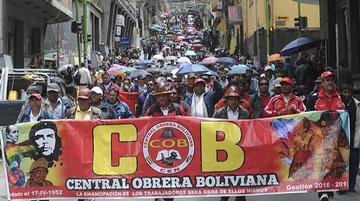 COB determina paro nacional para el próximo 1 de febrero
