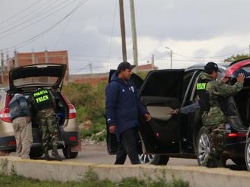Ejercen control rutinario en las trancas de salida y entrada