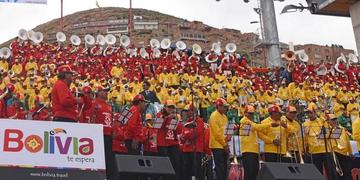 Festival de bandas tiene 6.000 músicos