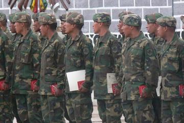 Licencian a soldados del primer escalón