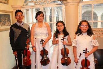 Muestran talentos en piano y violín
