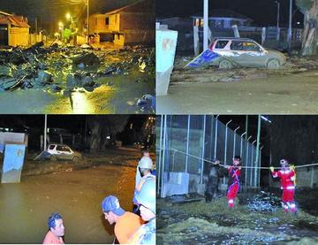 Hasta el cierre de edición, evalúaban la declaratoria de emergencia en Tiquipaya.