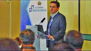 El titular del Ministerio de Economía y Finanzas Públicas, Mario Guillén.
