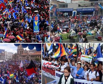 Afines al oficialista Movimiento Al Socialismo hicieron proclamaciones de Morales como candidato a la presidencia para l