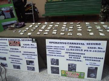 Caen distribuidores de marihuana y sacan del mercado 55 sobrecitos