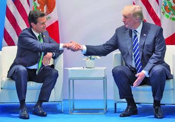 Discusión por el muro frustra visita de Peña Nieto a Estados Unidos