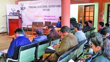 Prevén ocho referendos en municipios de Potosí por las cartas orgánicas