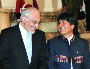 El exmandatario reveló que se reunió con el presidente Evo Morales hace algunas semanas.
