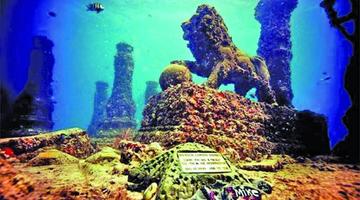 Hallan cementerio en golfo de México
