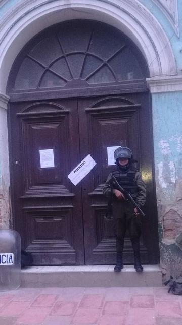 La custodia fue desde la noche del miércoles.