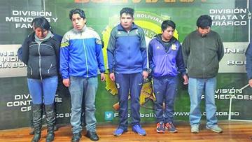 Cae una banda dedicada  a "pildorear" en La Paz