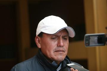 Milton Maygua conversa con la prensa potosina.