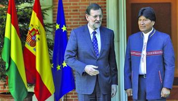 Morales propone a Rajoy la devolución de monedas