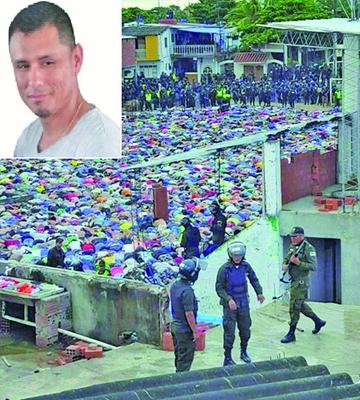 El exlíder del penal tiene una condena de 30 años por matar a dos policías.