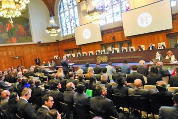 La prensa internacional reflejó el primer día de alegatos orales en la Corte Internacional de Justicia.