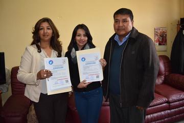 Sedeges entrega acreditaciones a dos parvularios de la ciudad de Potosí
