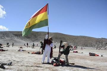 Viven la batalla de Canchas Blancas