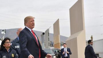 Trump anuncia el inicio de obra de un muro fronterizo
