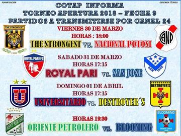 El duelo entre aurinegros y la banda roja irá en directo 