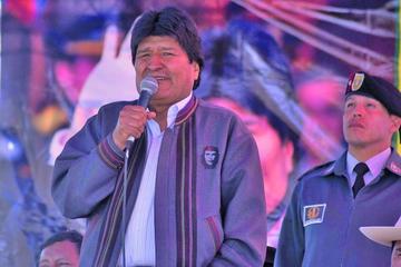 El primer mandatario Evo Morales.