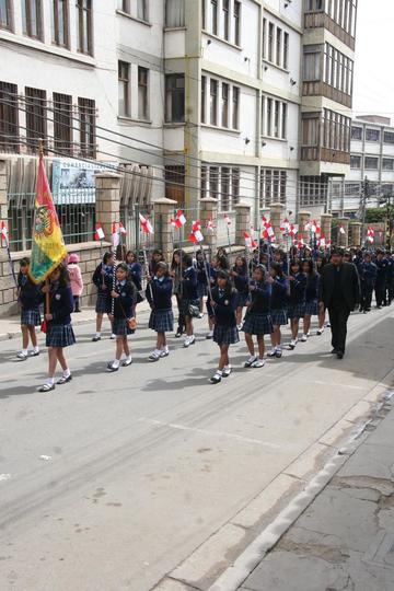 La Unidad Educativa Cobija.