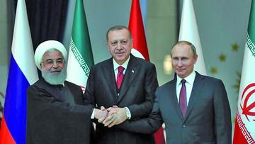 Rusia, Turquía e Irán planean una paz conjunta en Siria