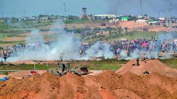 Siete palestinos mueren durante la Gran Marcha del Retorno en Gaza