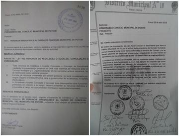 Marcelino Vedia ya presentó su renuncia al Concejo Municipal