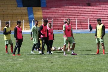 El equipo cerró sus prácticas en Santa Cruz.