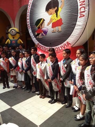El acto de posesión desarrollado en la mañana.