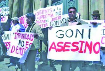 A lo largo de mas de 10 años, los familiares de las víctimas de la “Guerra por el gas” piden justicia.
