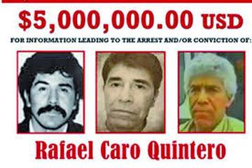 EE.UU. refuerza la búsqueda del narco mexicano Caro Quintero